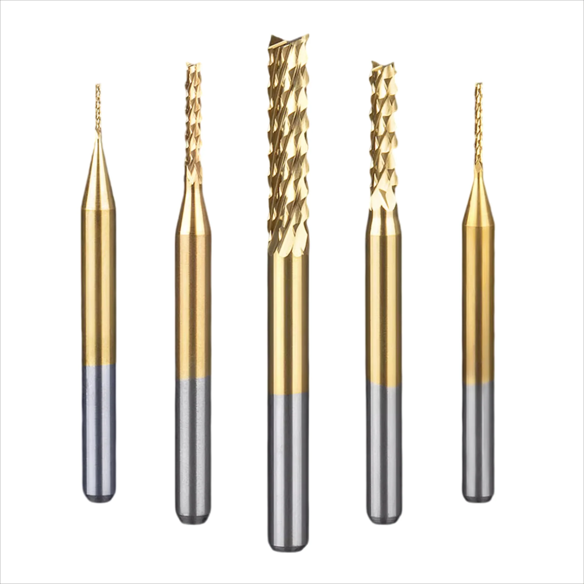 TiN Coating Corn Bit - 1/8″ Shank - Image 6